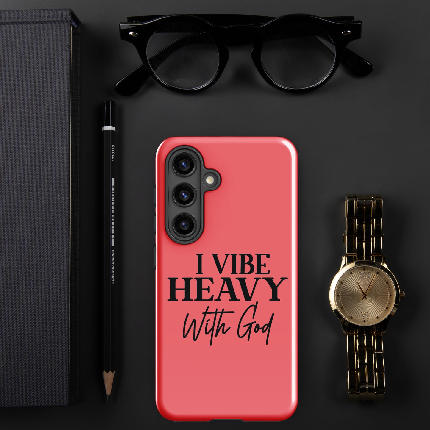 I Vibe Heavy With God Christian Tough Phone case for Samsung®