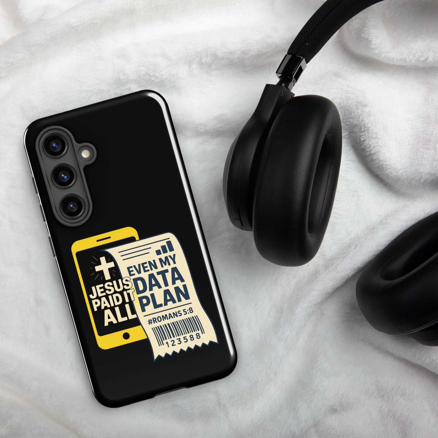 He Paid It All Christian Tough Phone case for Samsung® - ClaimedbyGodDesigns