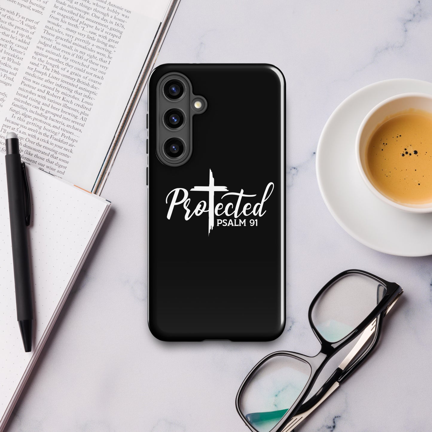 Psalm 91 Protected Christian Tough Phone case for Samsung®