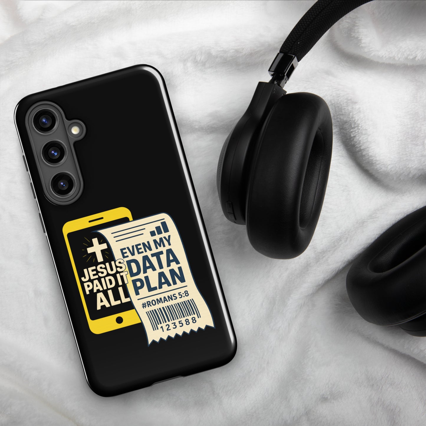 He Paid It All Christian Tough Phone case for Samsung® - ClaimedbyGodDesigns