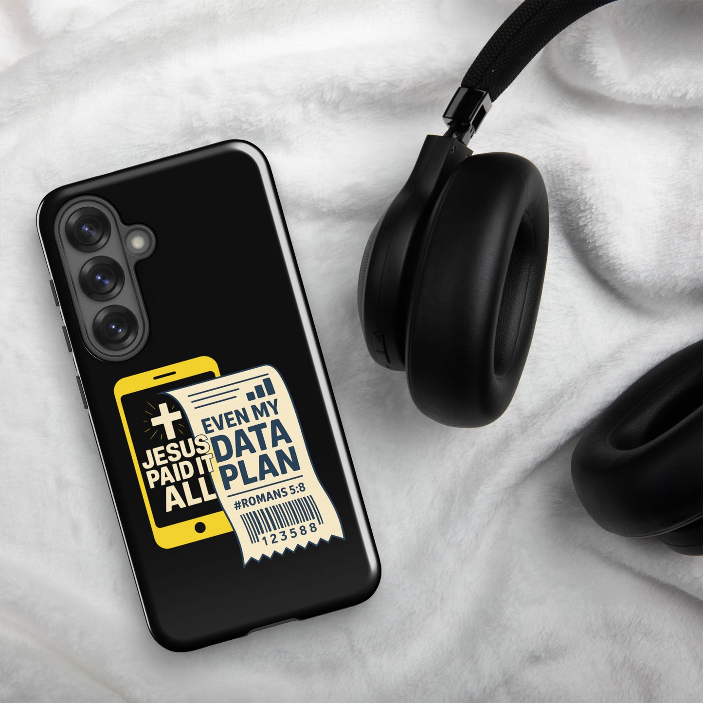 He Paid It All Christian Tough Phone case for Samsung® - ClaimedbyGodDesigns