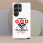 The Password Is Prayer Christian Tough Phone Case for Samsung® - ClaimedbyGodDesigns