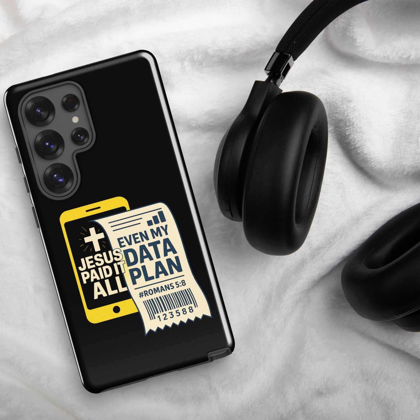 He Paid It All Christian Tough Phone case for Samsung® - ClaimedbyGodDesigns