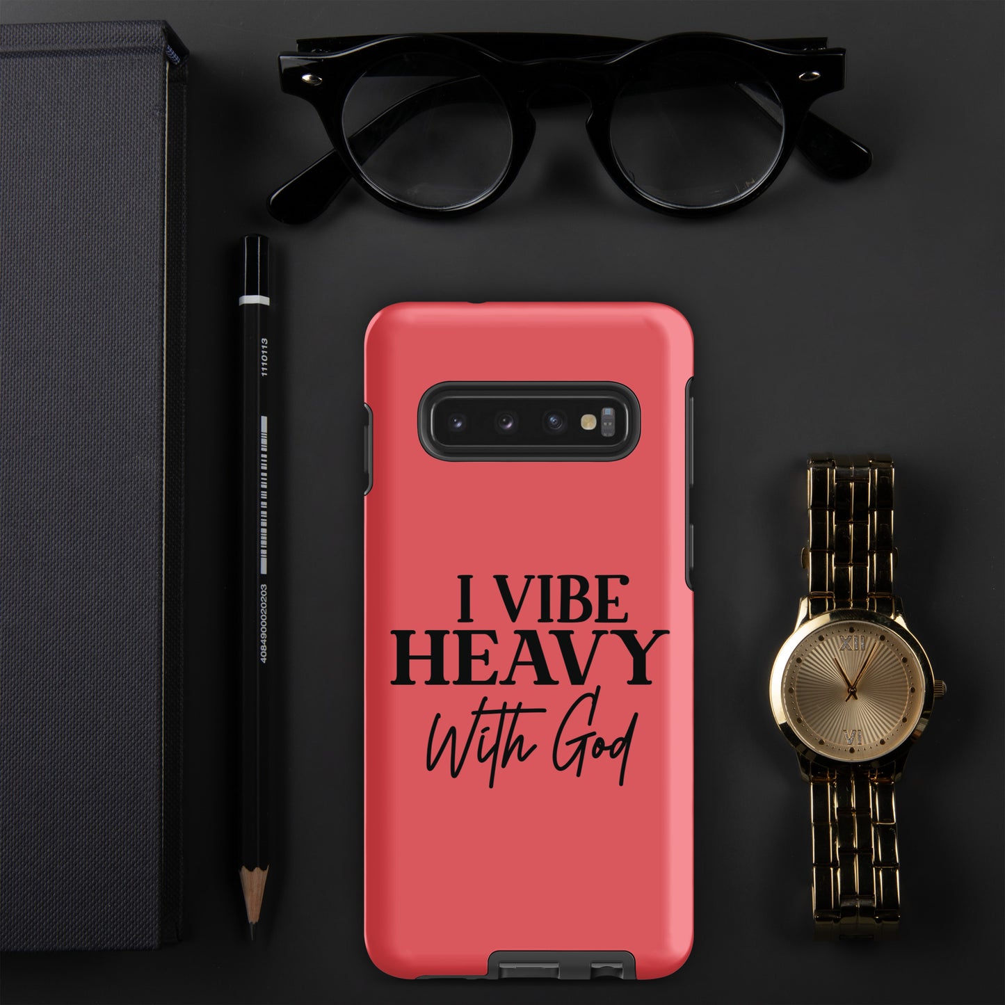 I Vibe Heavy With God Christian Tough Phone case for Samsung®