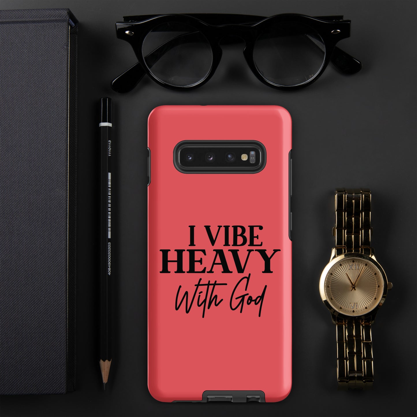 I Vibe Heavy With God Christian Tough Phone case for Samsung®