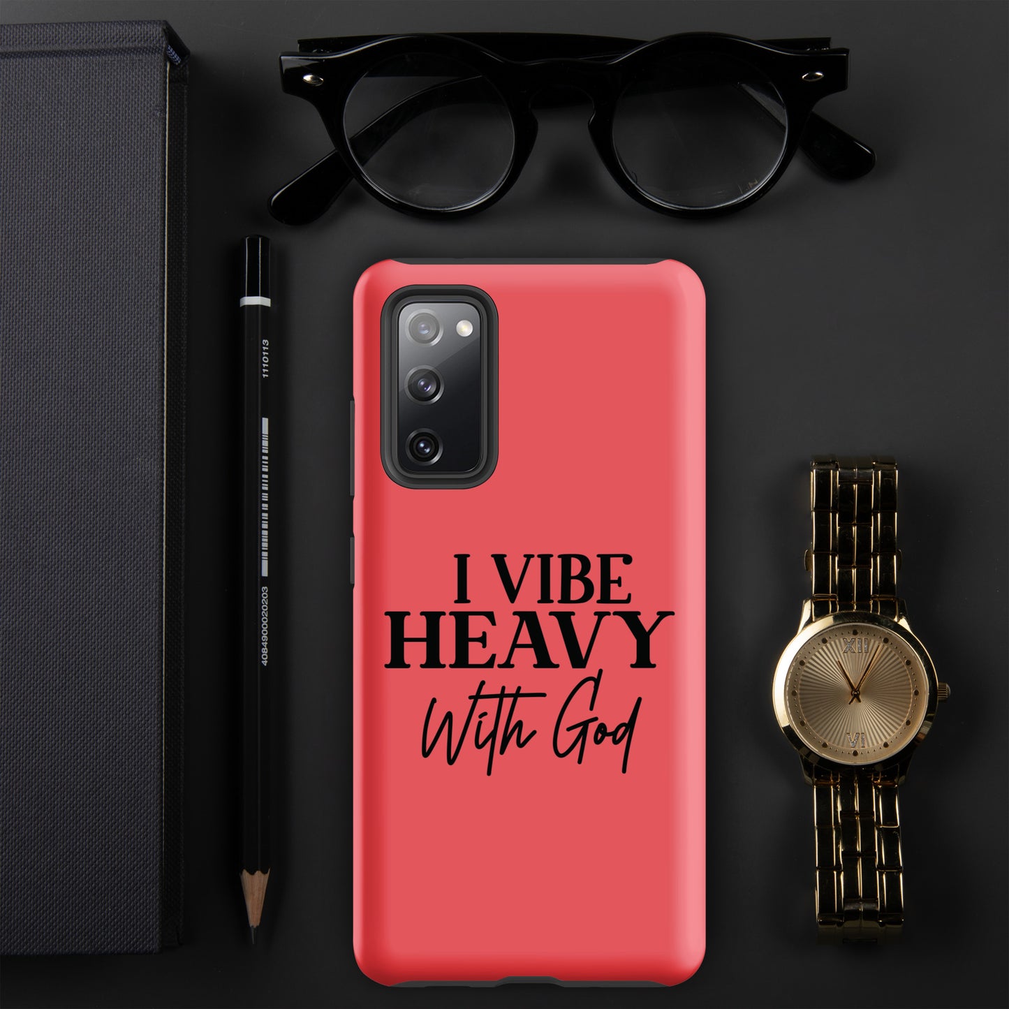 I Vibe Heavy With God Christian Tough Phone case for Samsung®