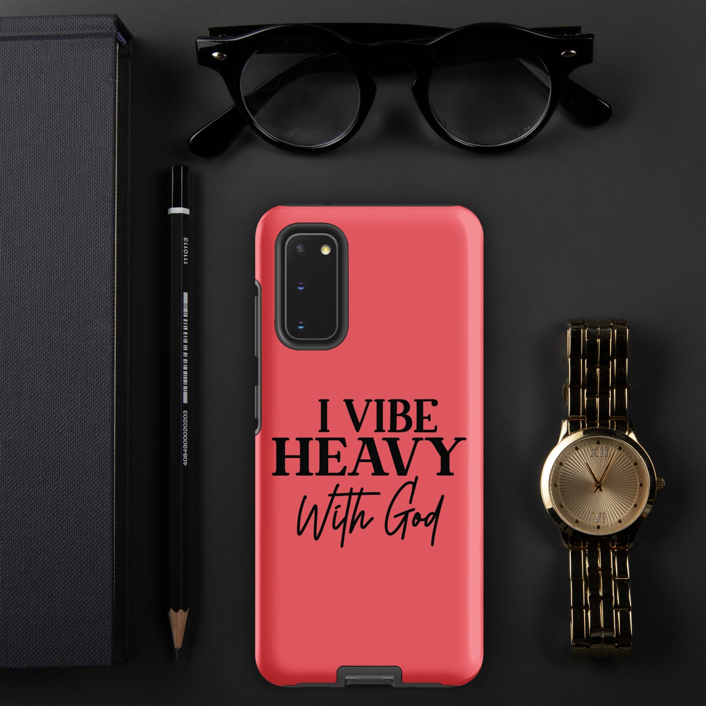 I Vibe Heavy With God Christian Tough Phone case for Samsung®