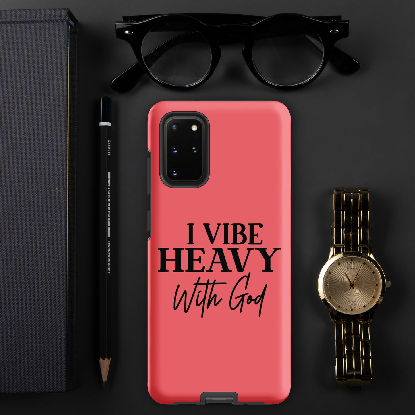 I Vibe Heavy With God Christian Tough Phone case for Samsung®