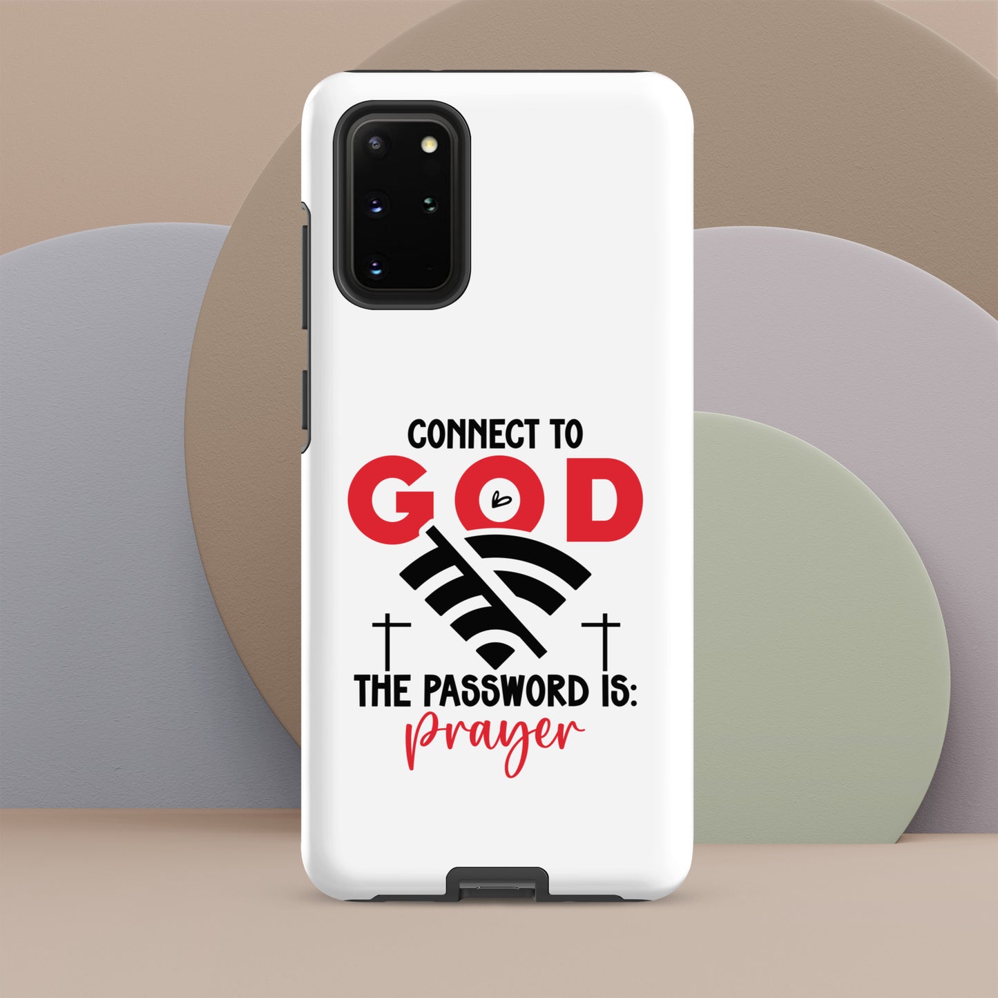 The Password Is Prayer Christian Tough Phone Case for Samsung® - ClaimedbyGodDesigns