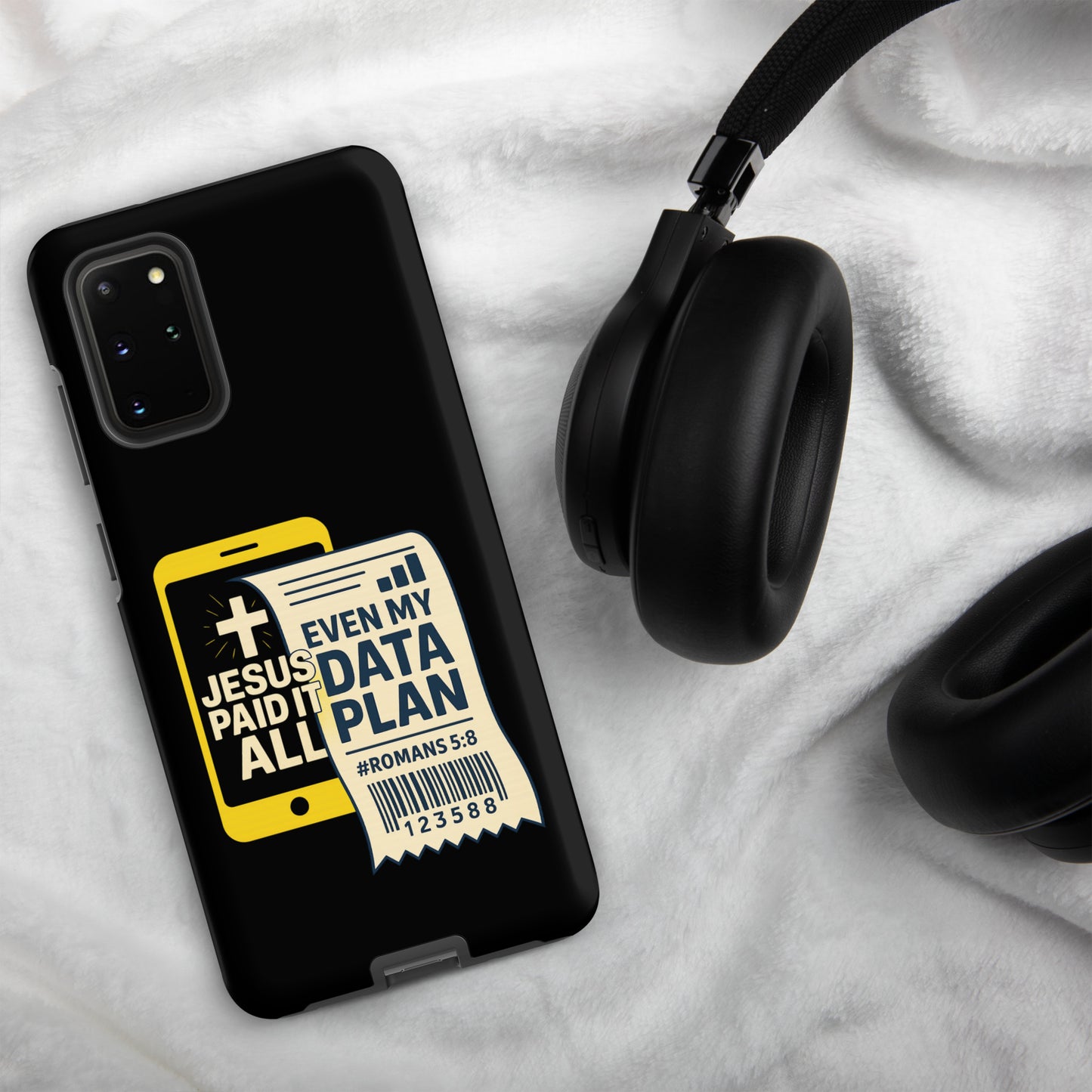 He Paid It All Christian Tough Phone case for Samsung® - ClaimedbyGodDesigns