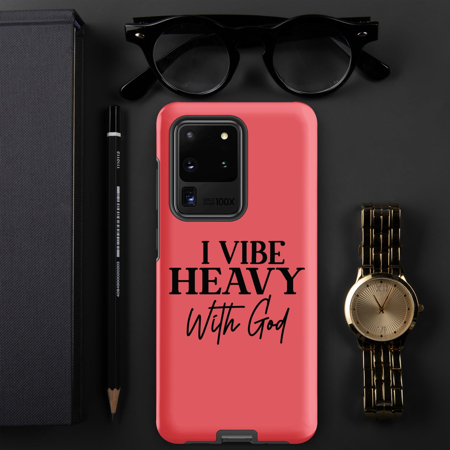 I Vibe Heavy With God Christian Tough Phone case for Samsung®