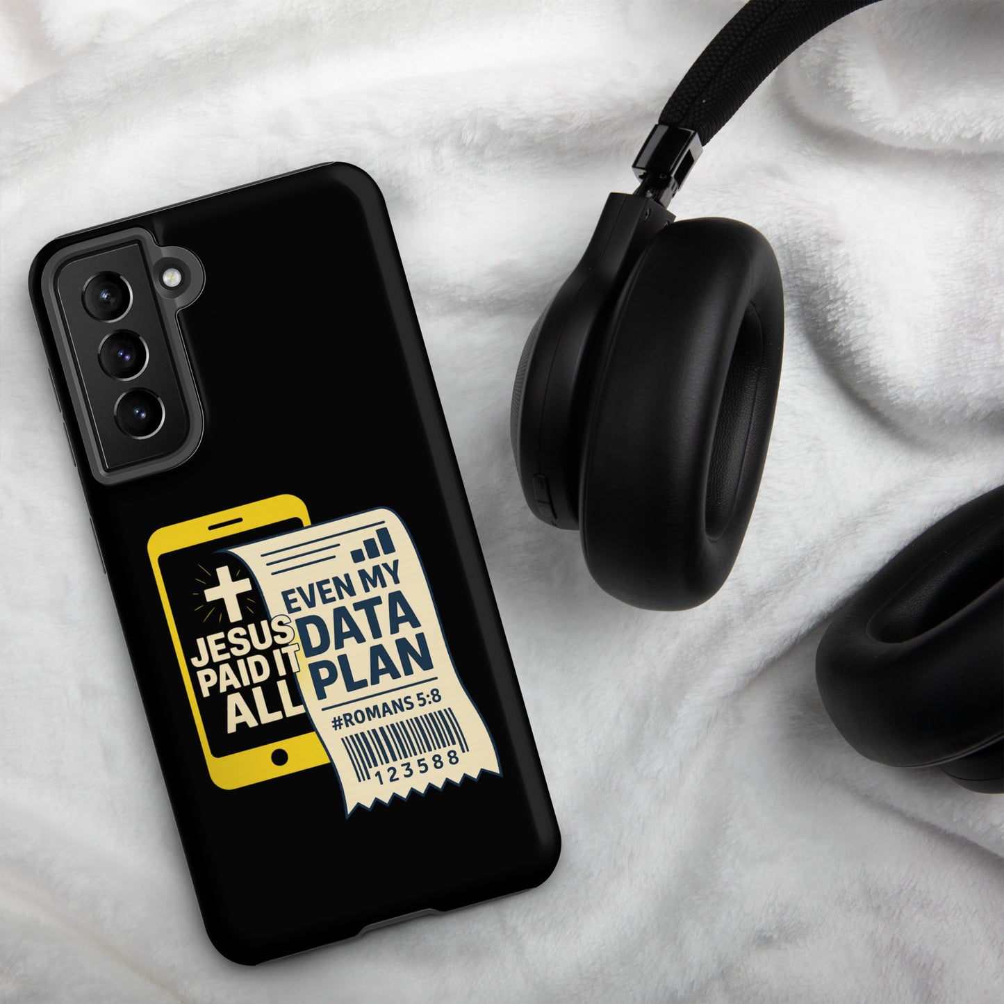 He Paid It All Christian Tough Phone case for Samsung® - ClaimedbyGodDesigns