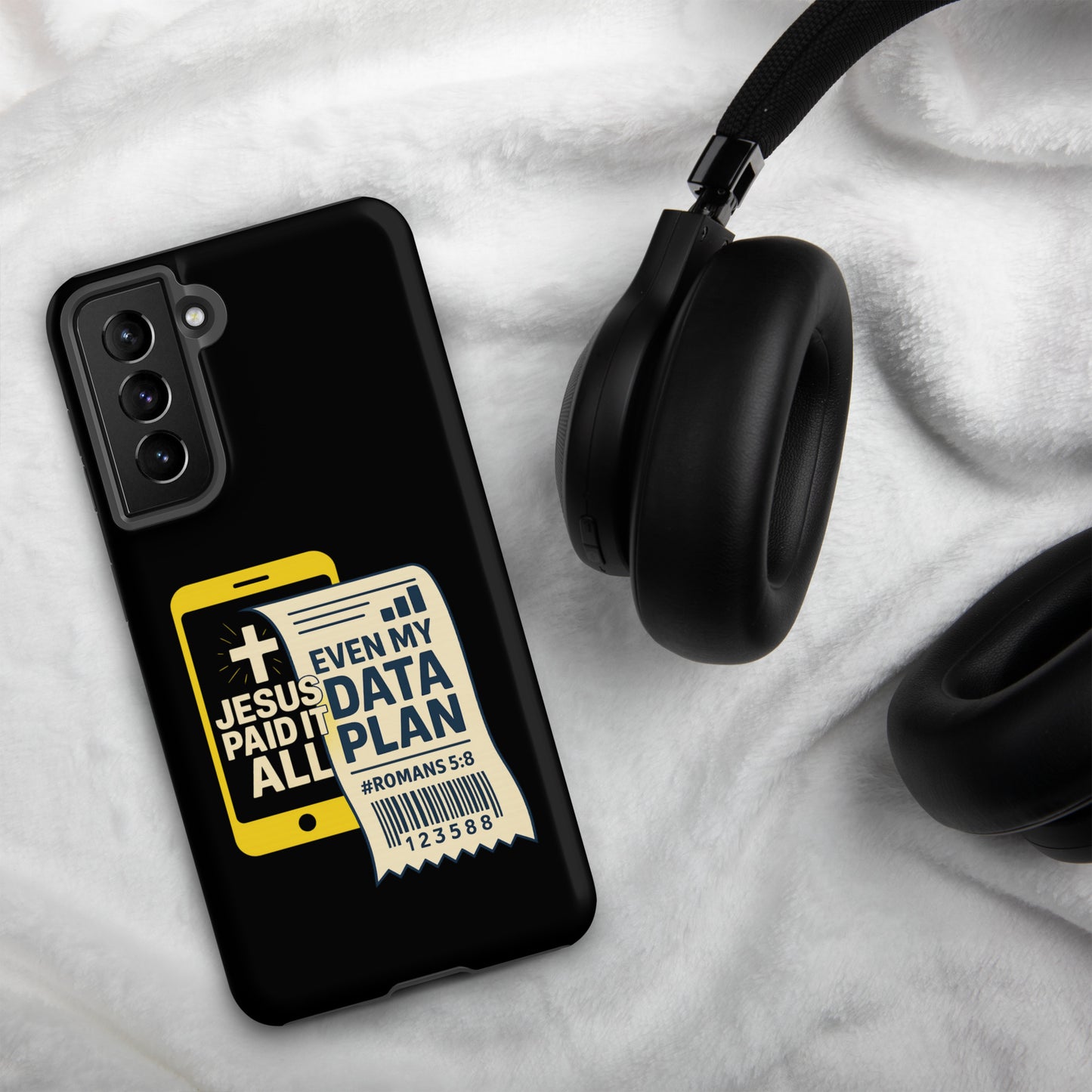 He Paid It All Christian Tough Phone case for Samsung® - ClaimedbyGodDesigns