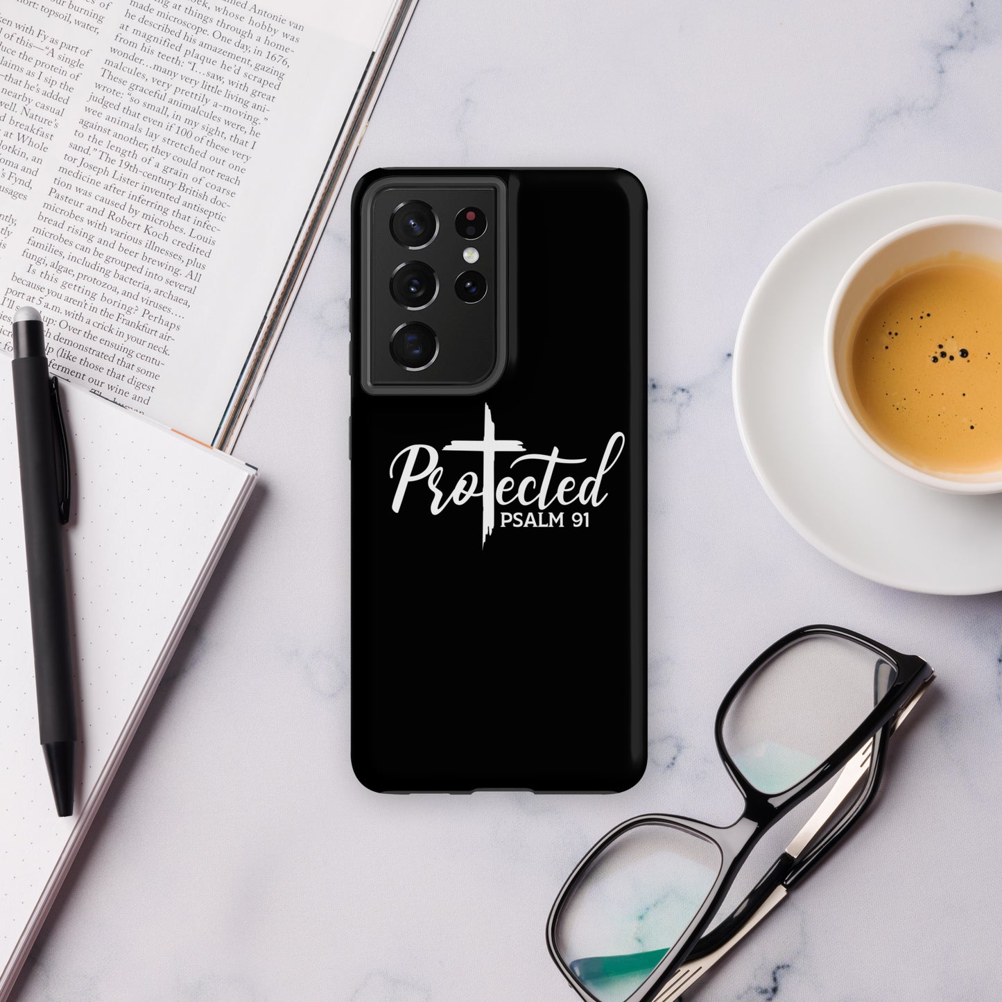 Psalm 91 Protected Christian Tough Phone case for Samsung®