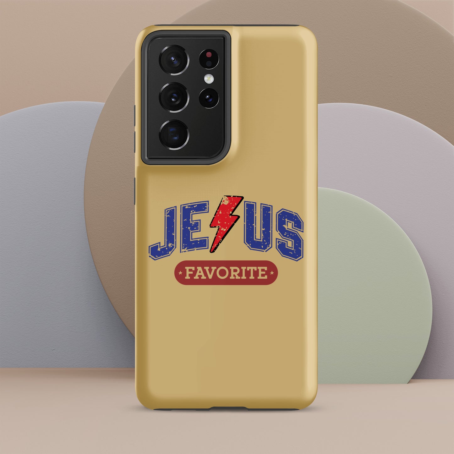 His Favorite Christian Tough Phone case for Samsung® - ClaimedbyGodDesigns