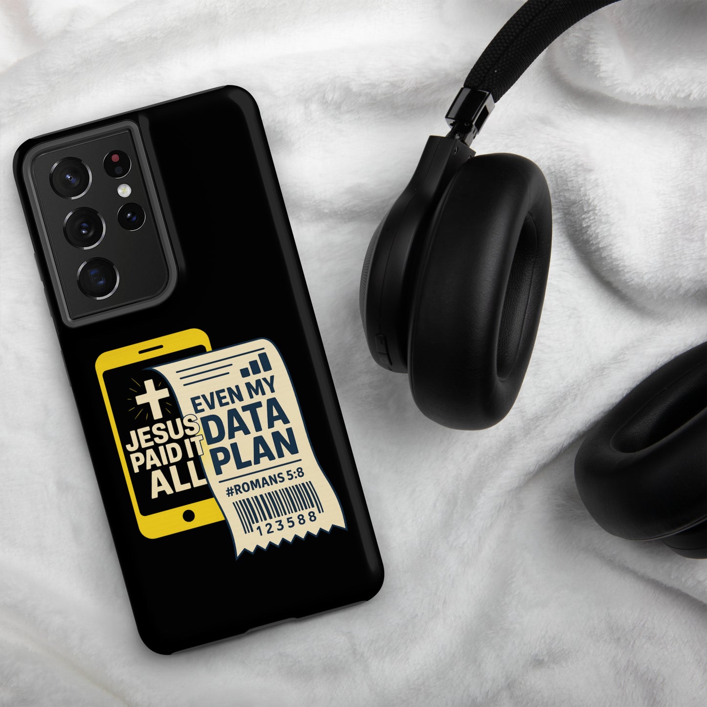 He Paid It All Christian Tough Phone case for Samsung® - ClaimedbyGodDesigns