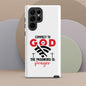 The Password Is Prayer Christian Tough Phone Case for Samsung® - ClaimedbyGodDesigns