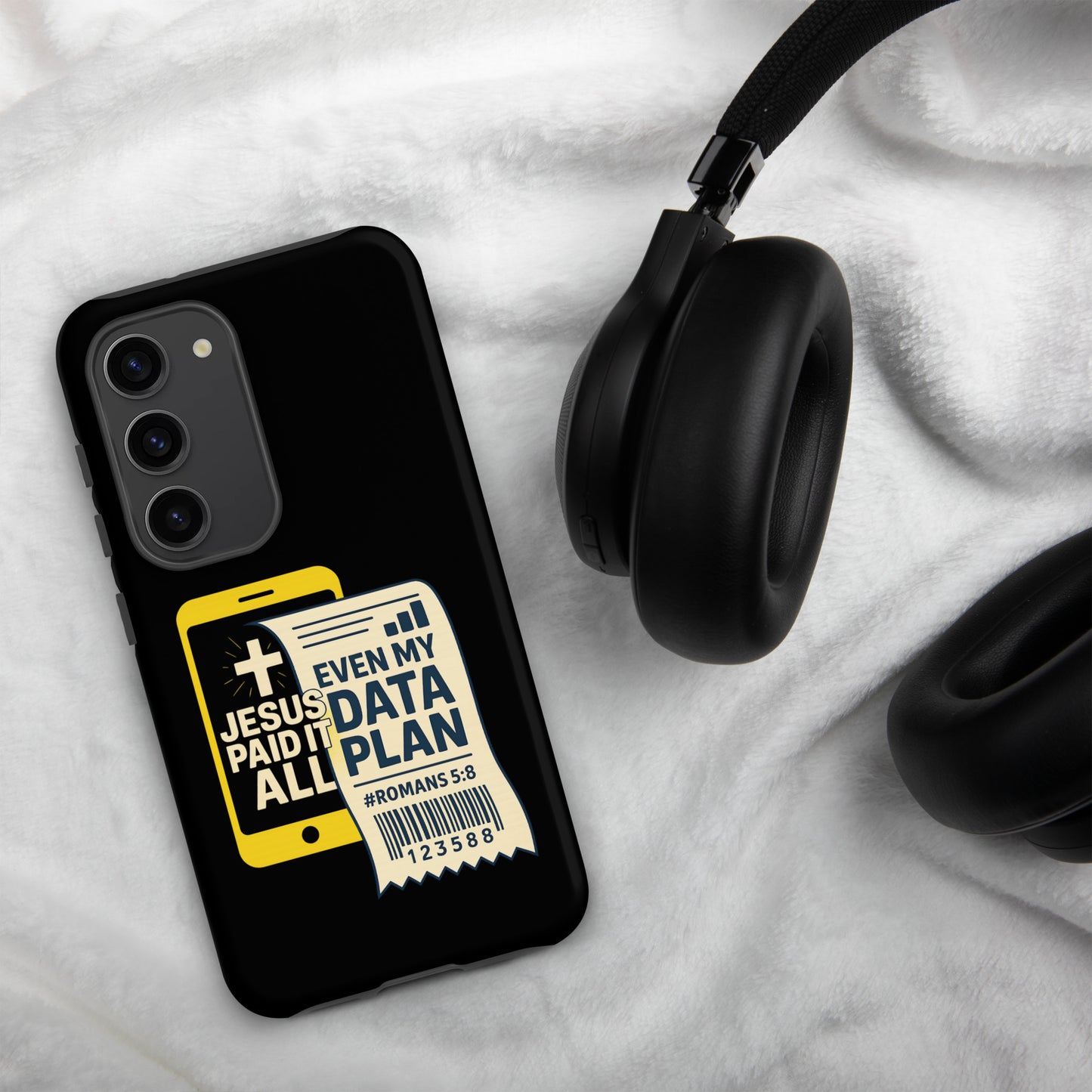 He Paid It All Christian Tough Phone case for Samsung® - ClaimedbyGodDesigns