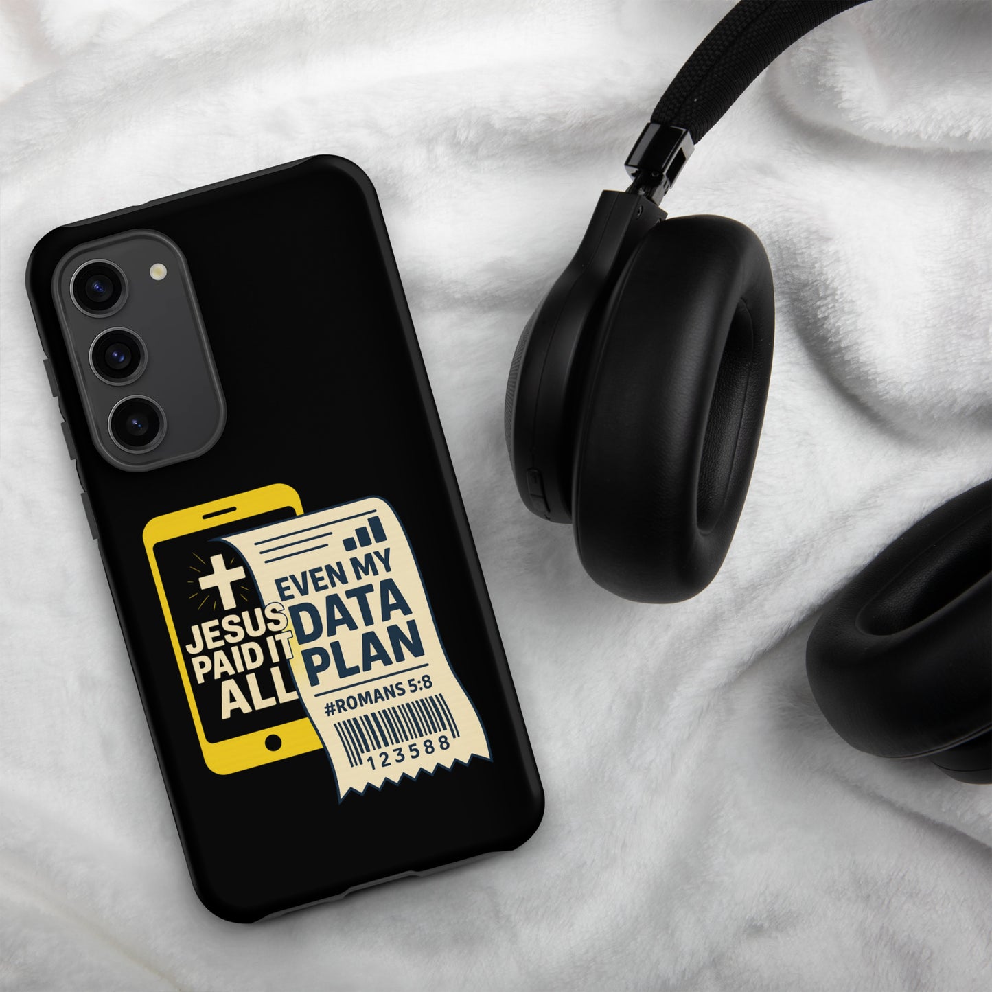 He Paid It All Christian Tough Phone case for Samsung® - ClaimedbyGodDesigns