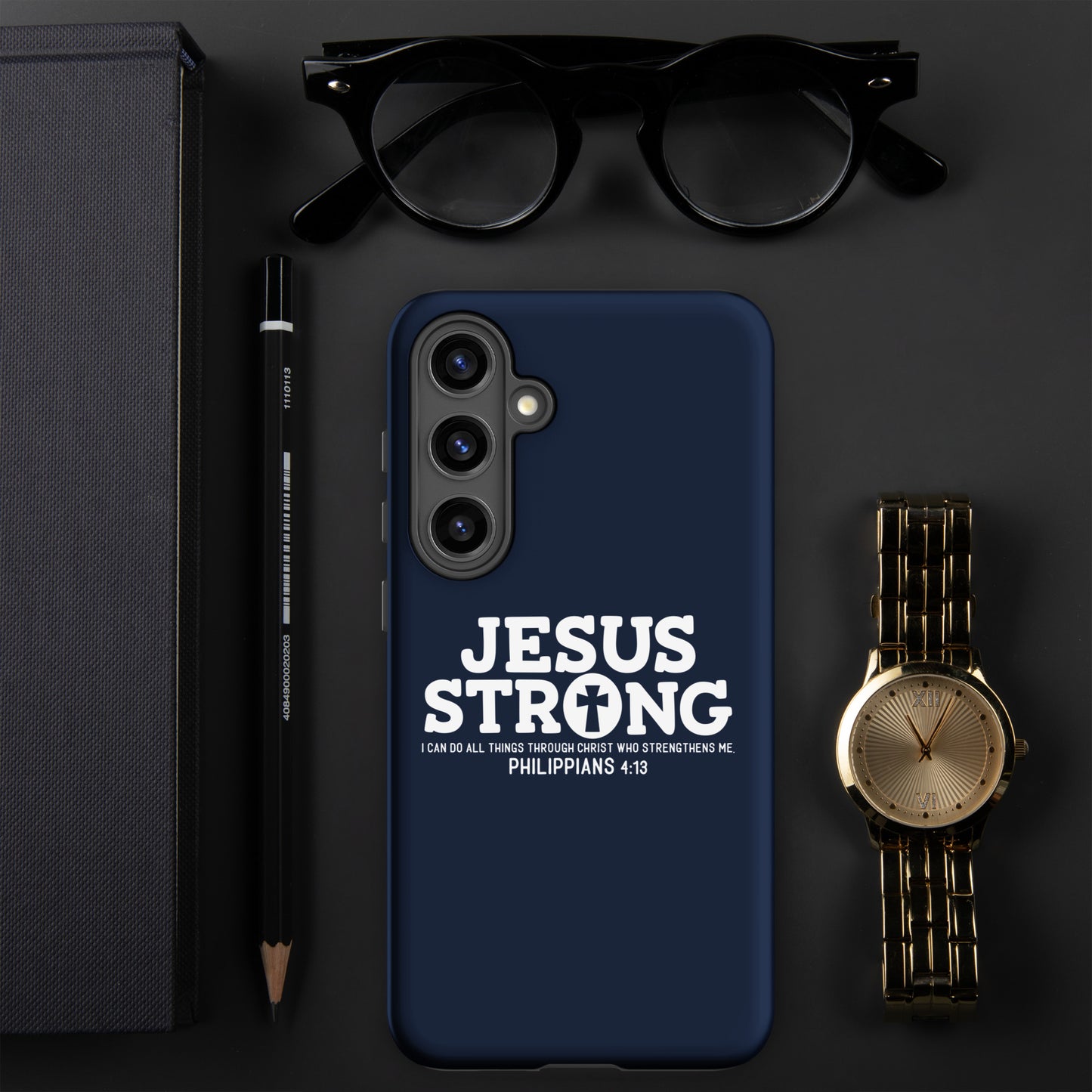 Jesus Strong Christian Tough Phone case for Samsung®