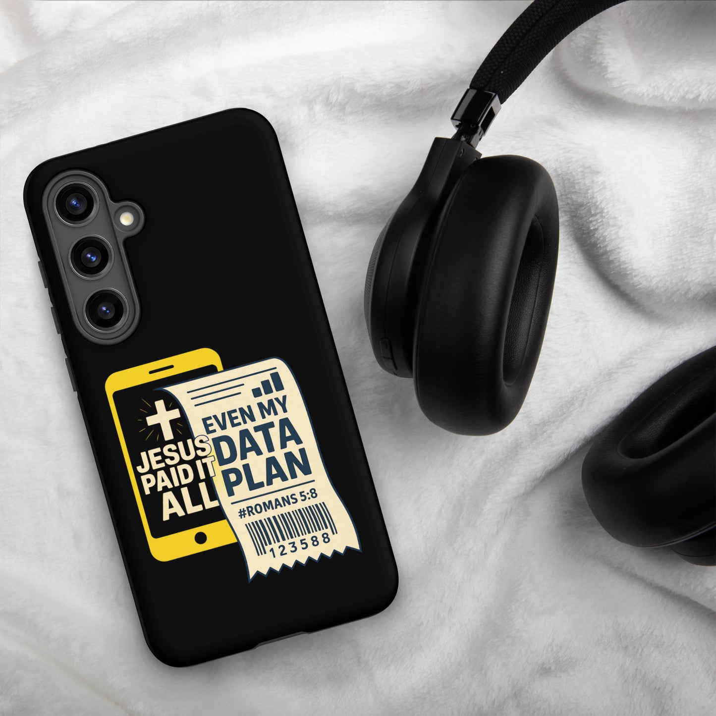 He Paid It All Christian Tough Phone case for Samsung® - ClaimedbyGodDesigns