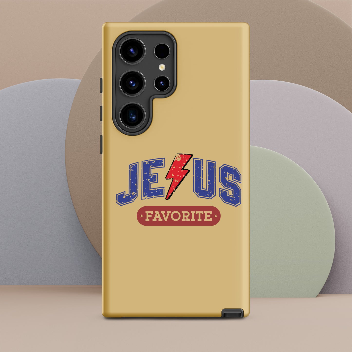 His Favorite Christian Tough Phone case for Samsung® - ClaimedbyGodDesigns