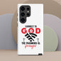 The Password Is Prayer Christian Tough Phone Case for Samsung® - ClaimedbyGodDesigns