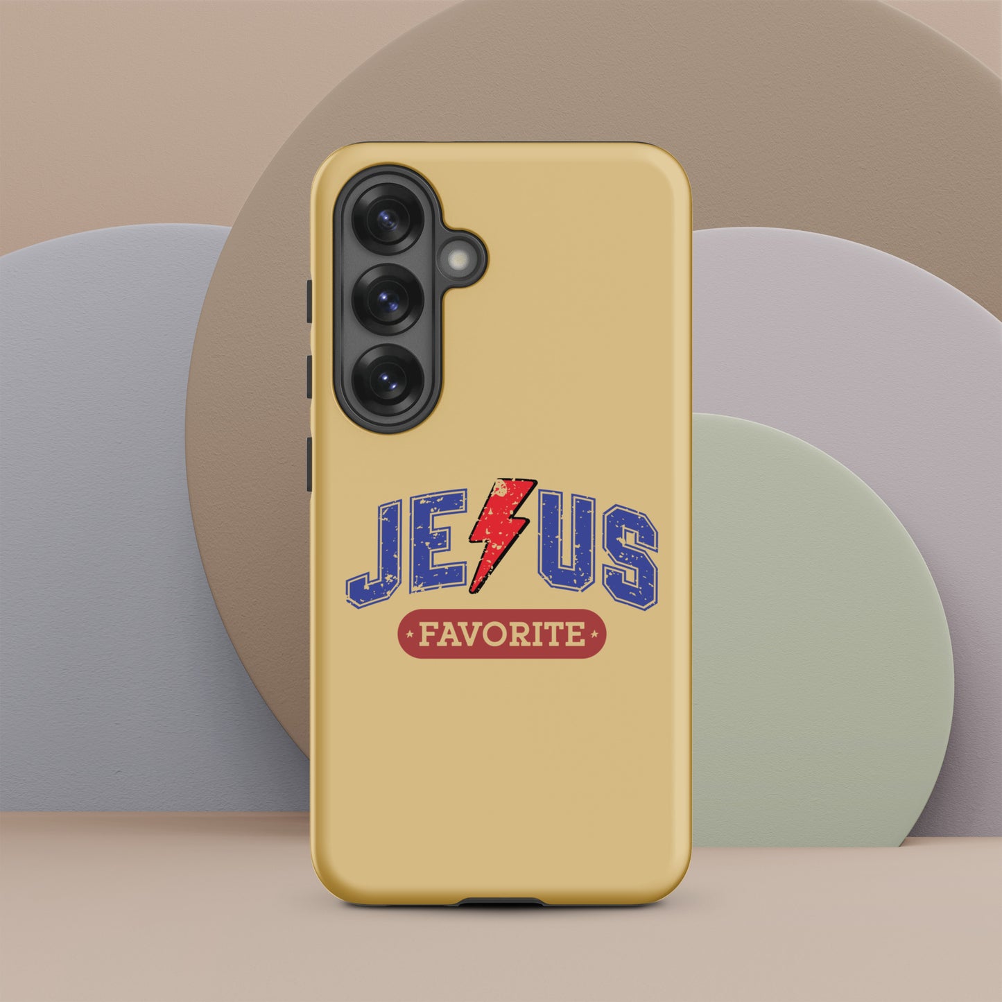 His Favorite Christian Tough Phone case for Samsung® - ClaimedbyGodDesigns