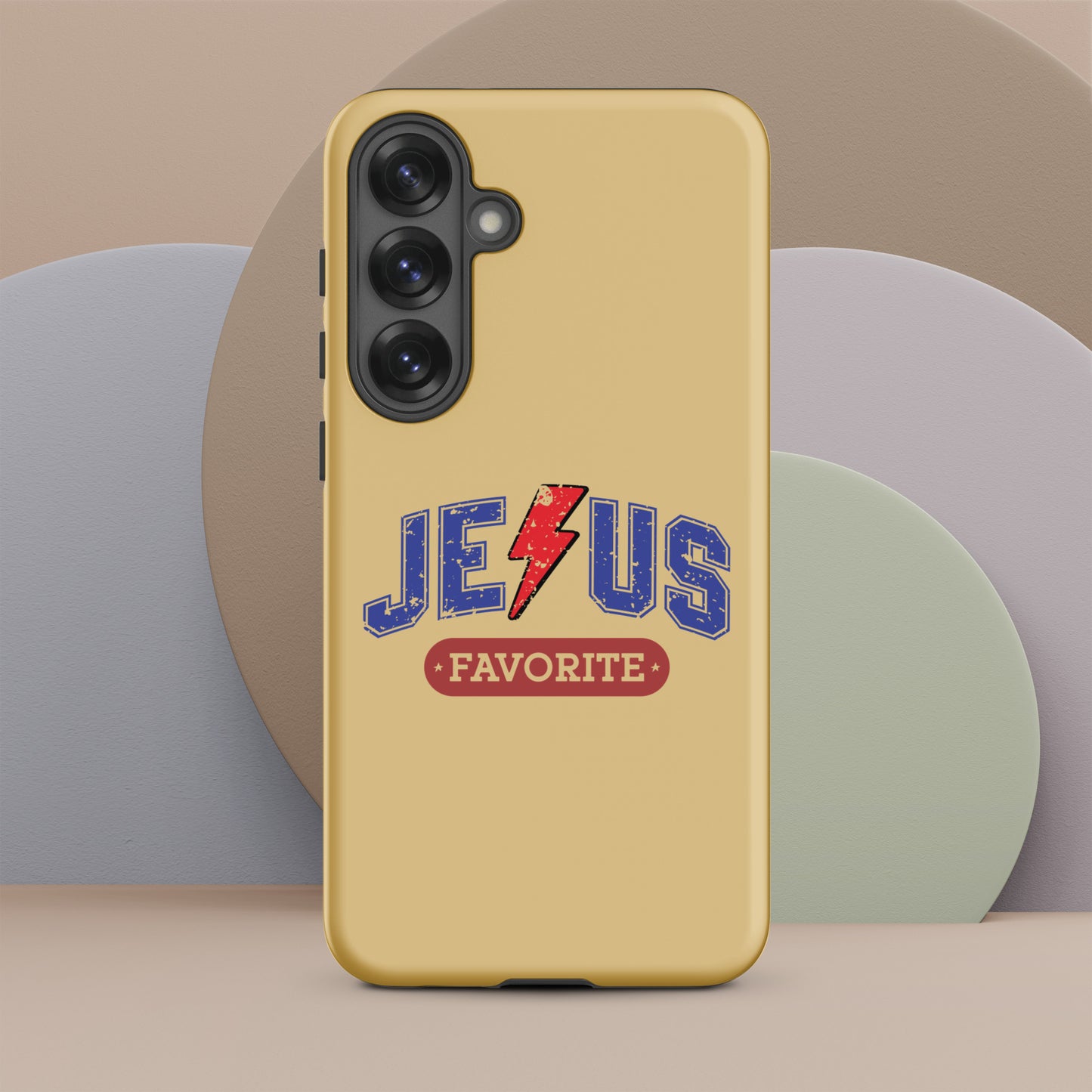 His Favorite Christian Tough Phone case for Samsung® - ClaimedbyGodDesigns