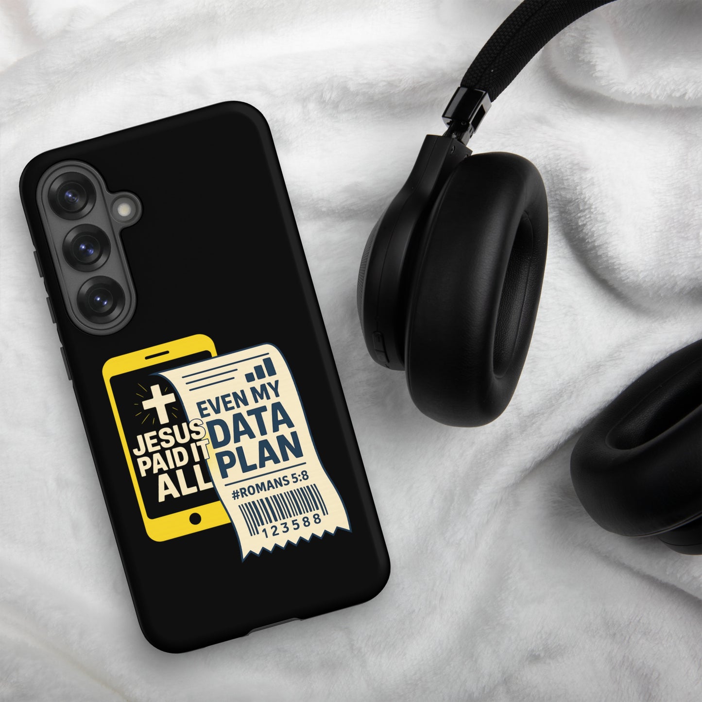 He Paid It All Christian Tough Phone case for Samsung® - ClaimedbyGodDesigns