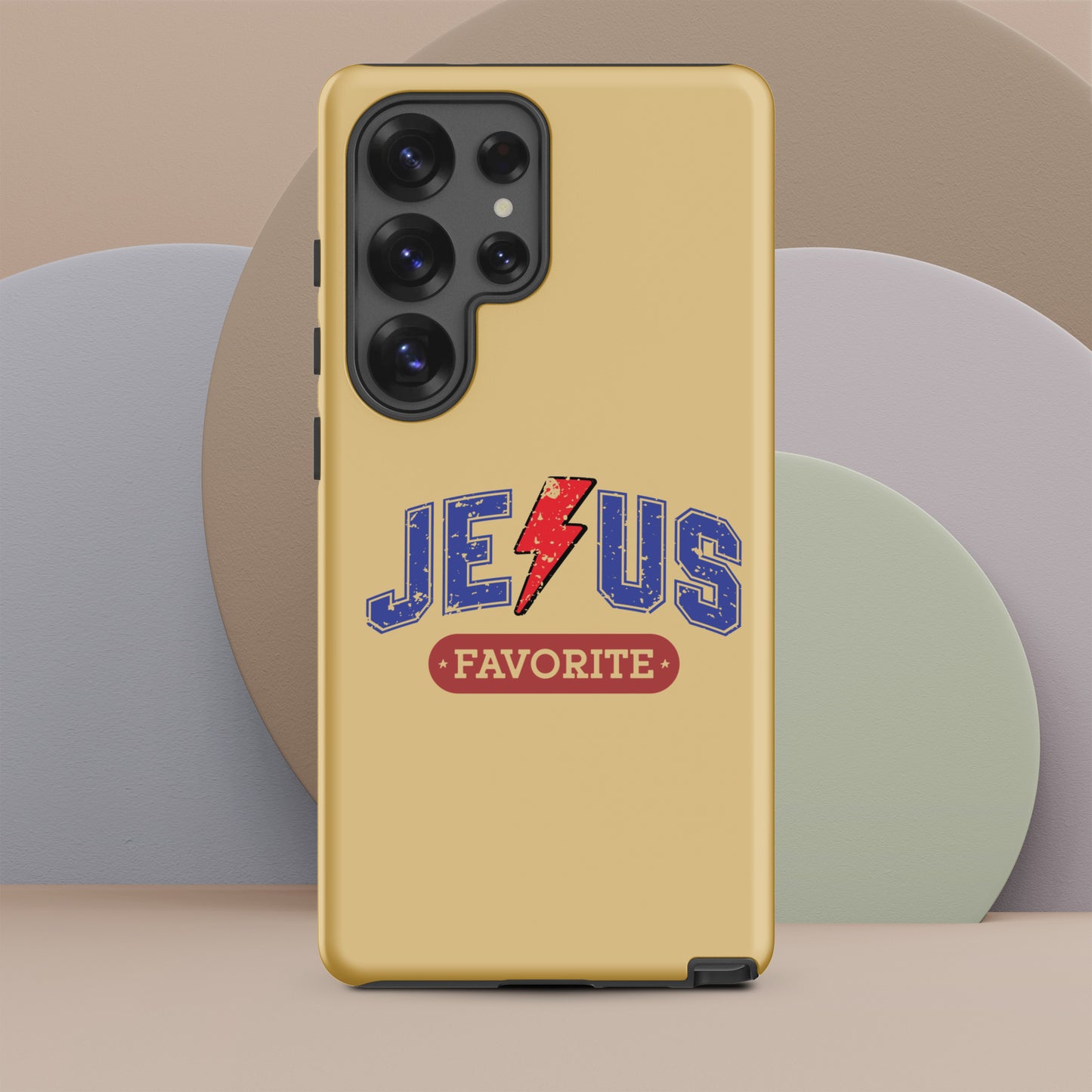 His Favorite Christian Tough Phone case for Samsung® - ClaimedbyGodDesigns