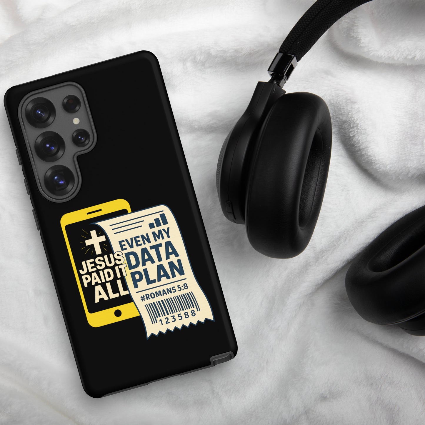 He Paid It All Christian Tough Phone case for Samsung® - ClaimedbyGodDesigns