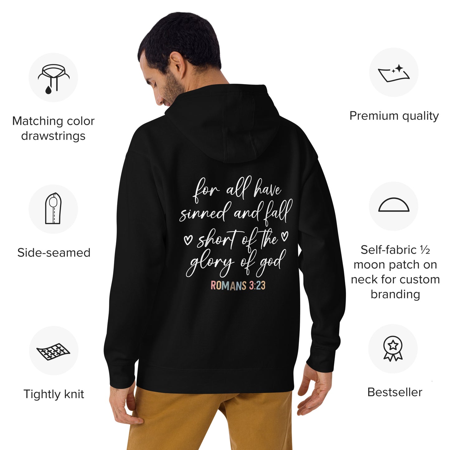 Honestly I Think We All Need Jesus Unisex Christian Hooded Pullover Sweatshirt