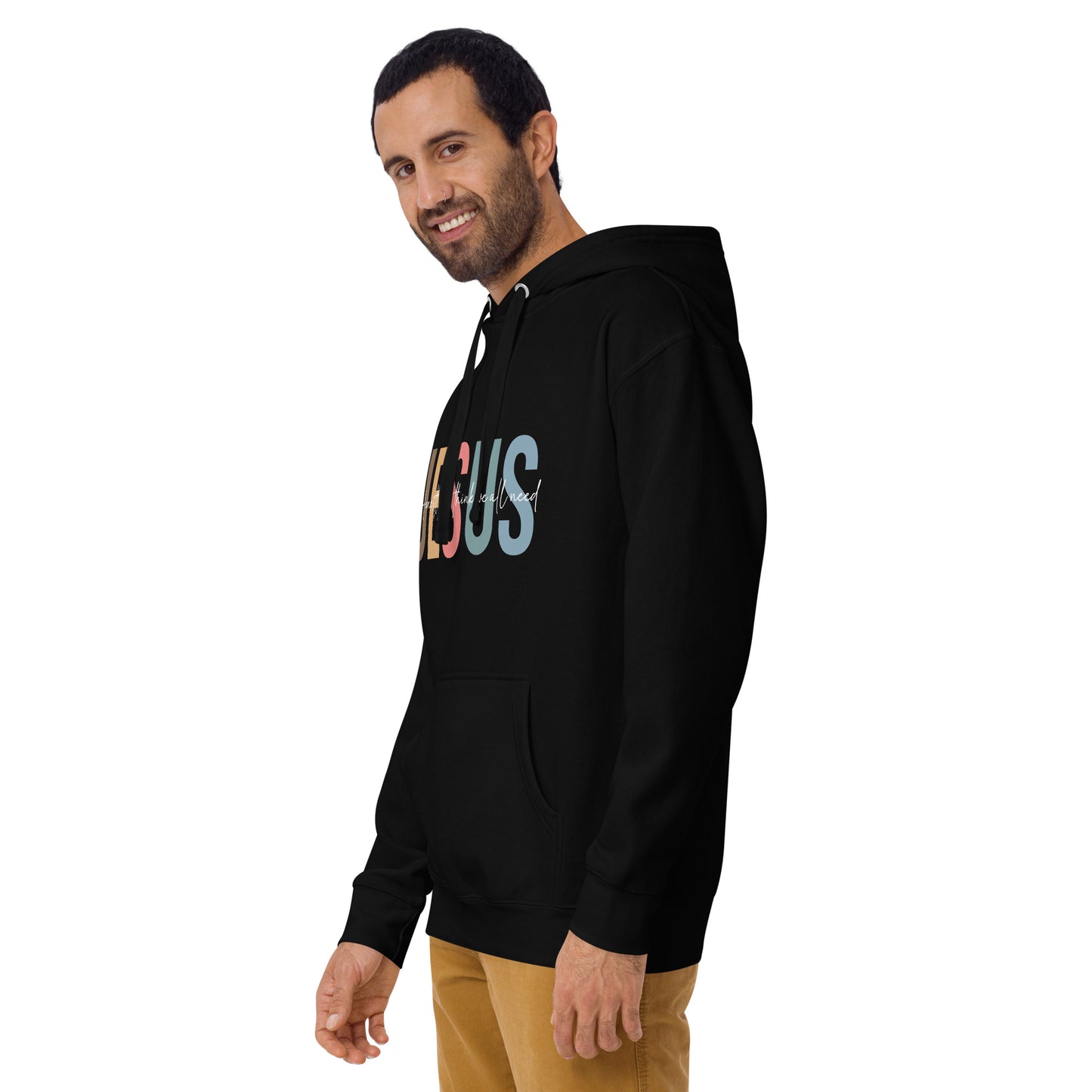 Honestly I Think We All Need Jesus Unisex Christian Hooded Pullover Sweatshirt