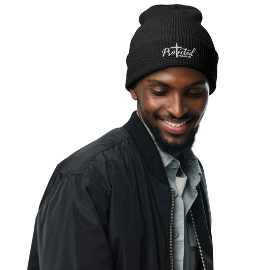 Protected Adult Christian Waffle beanie