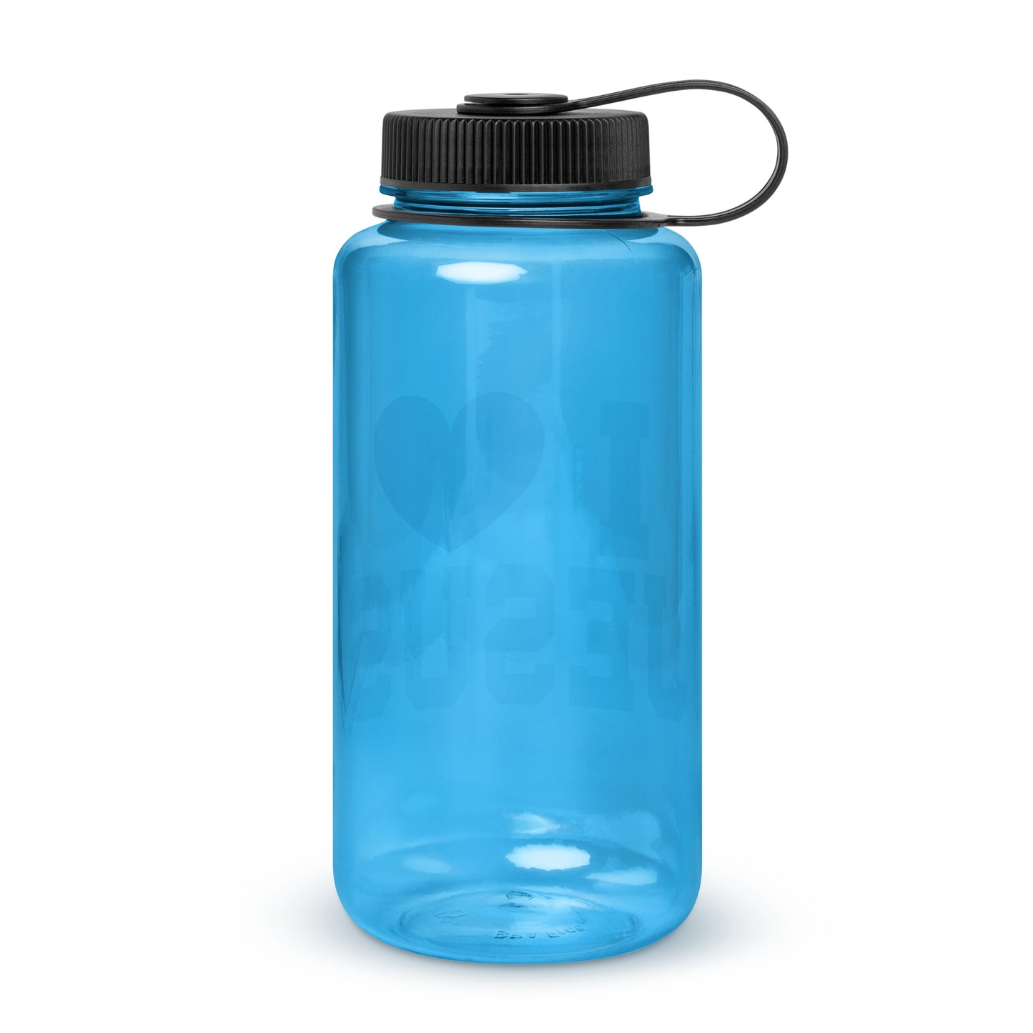 I Love Jesus Christian Wide mouth plastic water bottle