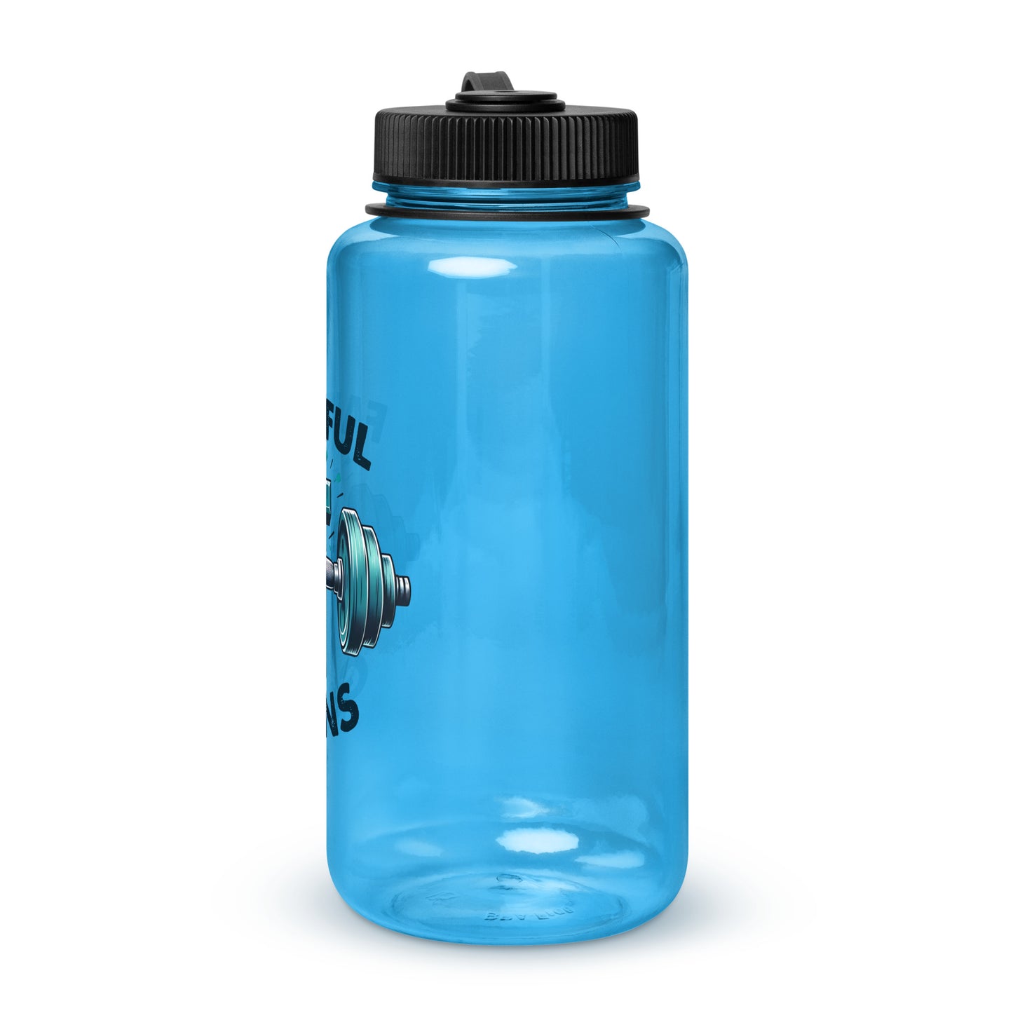 Faithful Gains Christian Wide mouth plastic water bottle