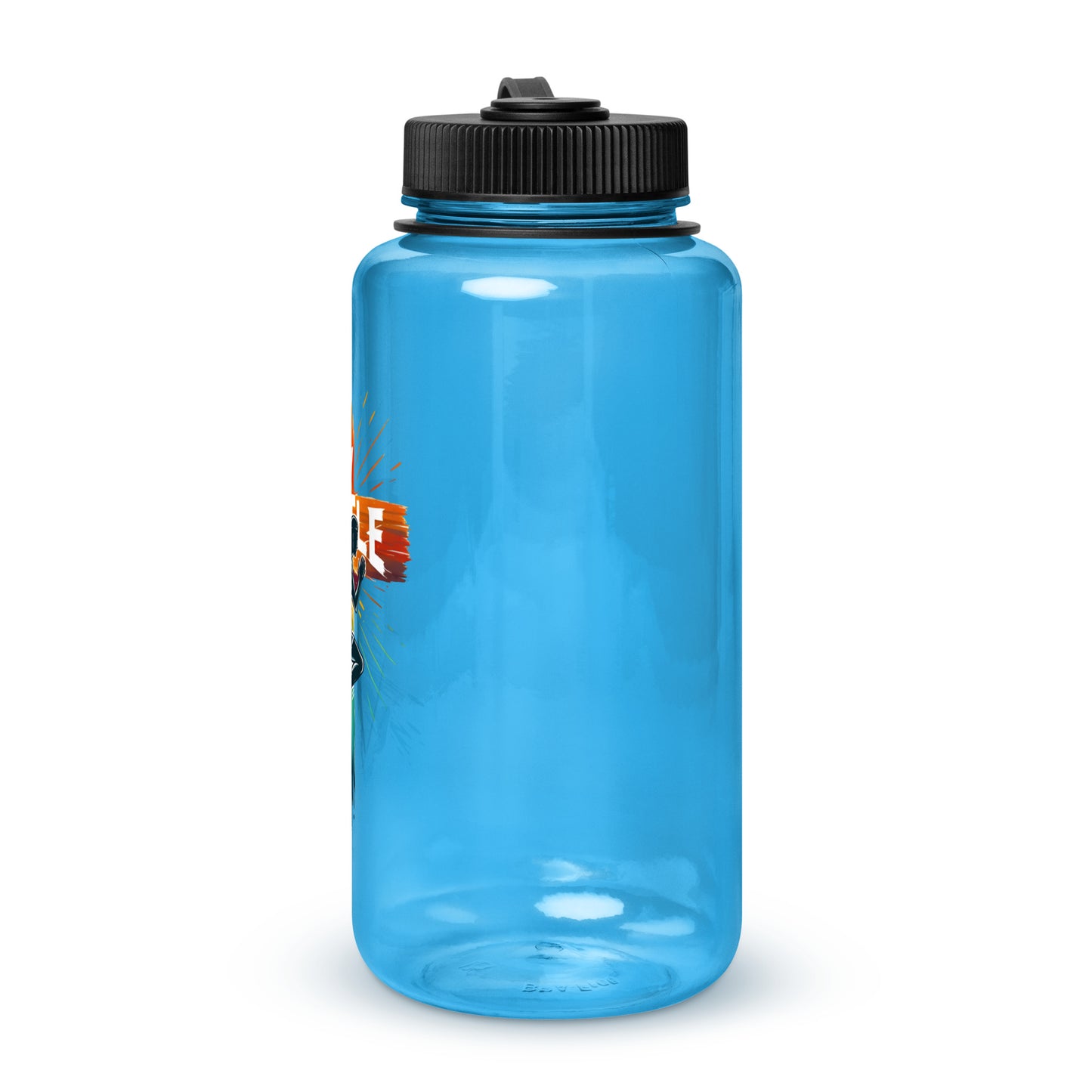 Holy Hustle Christian Wide mouth plastic water bottle