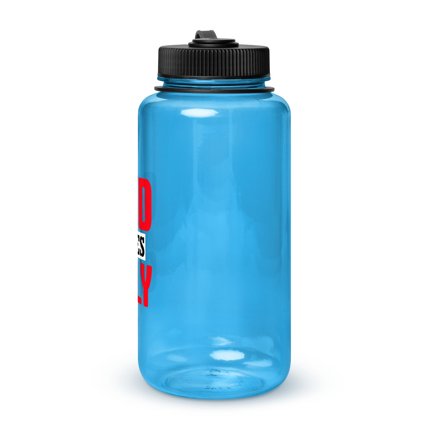 God Vibes Only Christian Wide mouth plastic water bottle