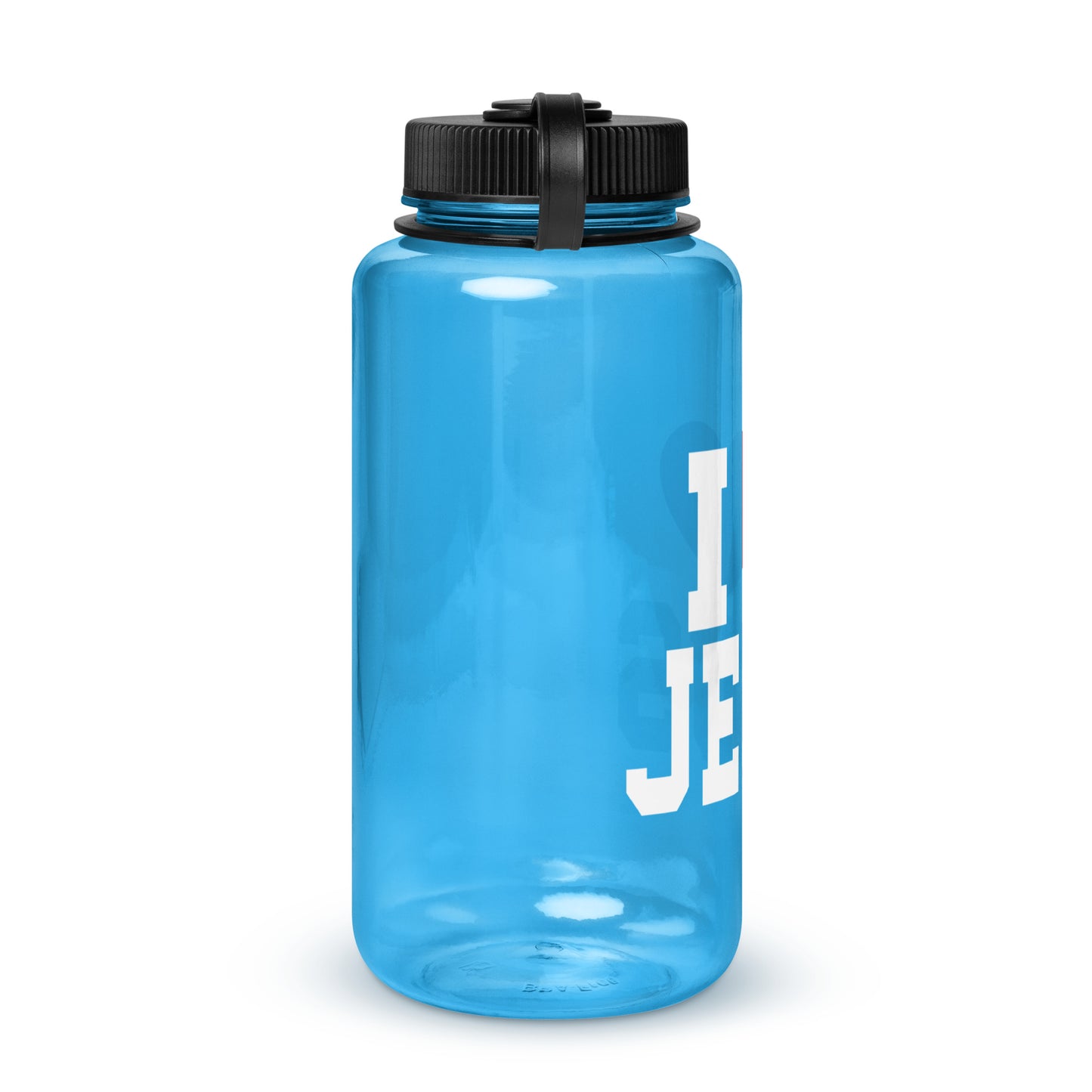 I Love Jesus Christian Wide mouth plastic water bottle