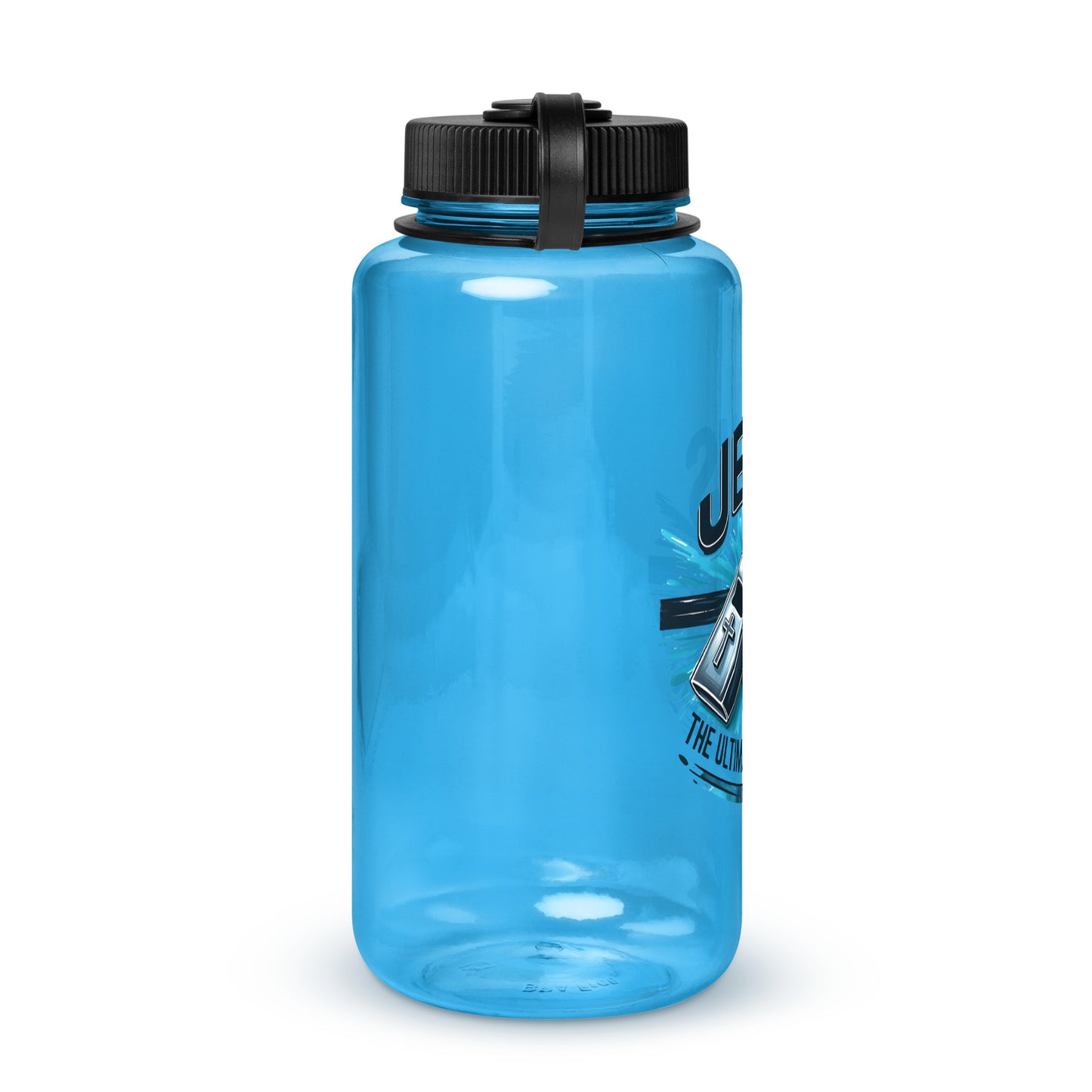 Jesus The Ultimate Trainer Christian Wide mouth plastic water bottle