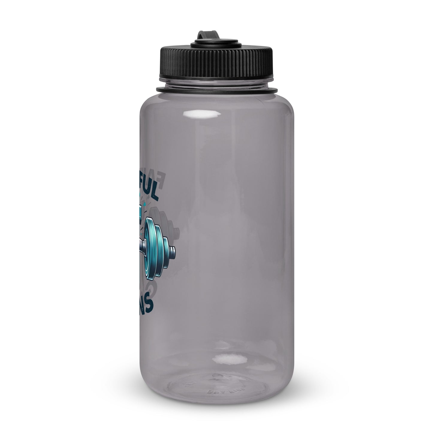 Faithful Gains Christian Wide mouth plastic water bottle