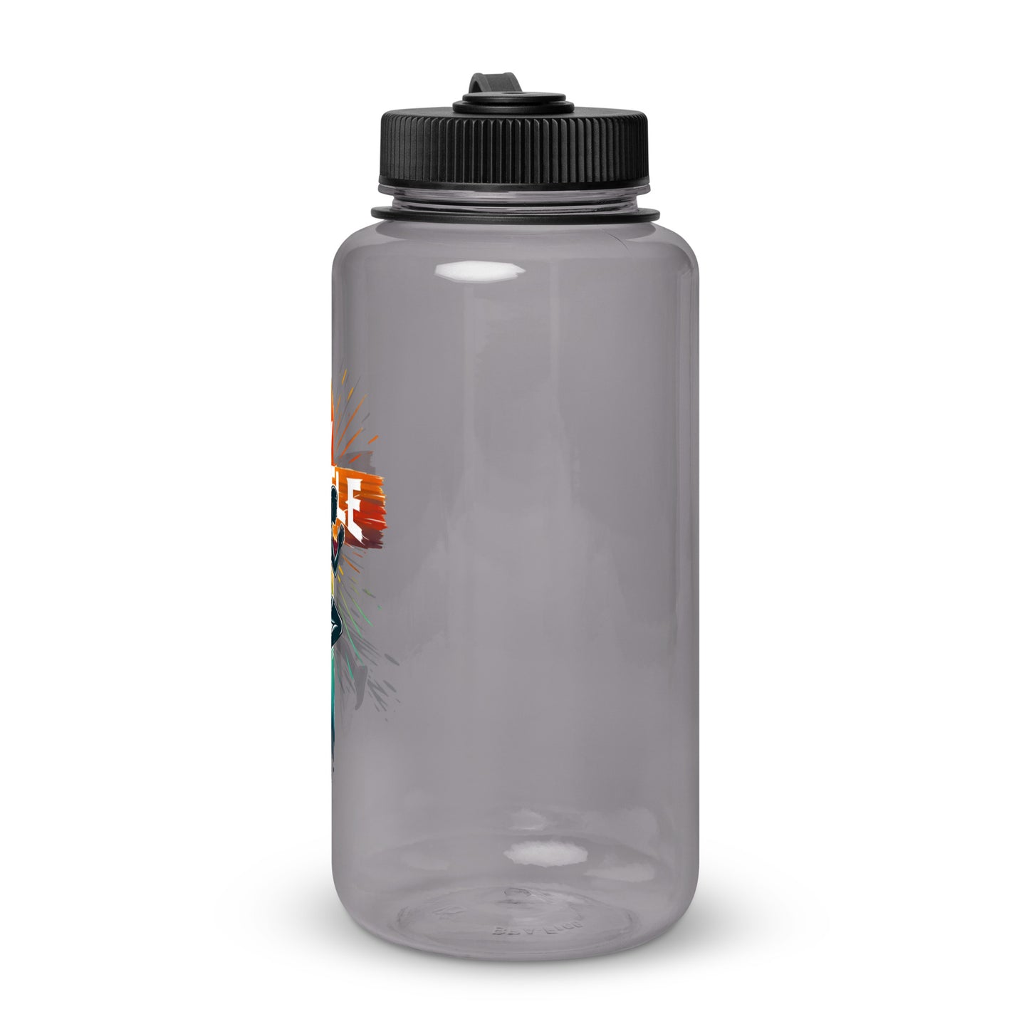 Holy Hustle Christian Wide mouth plastic water bottle