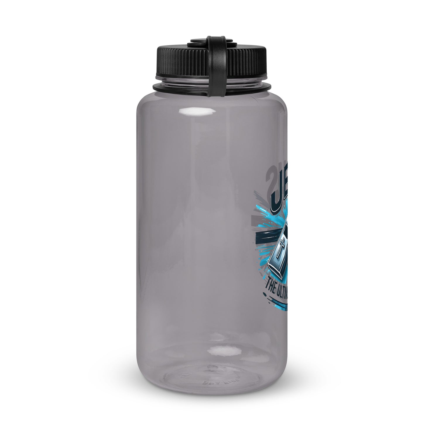 Jesus The Ultimate Trainer Christian Wide mouth plastic water bottle