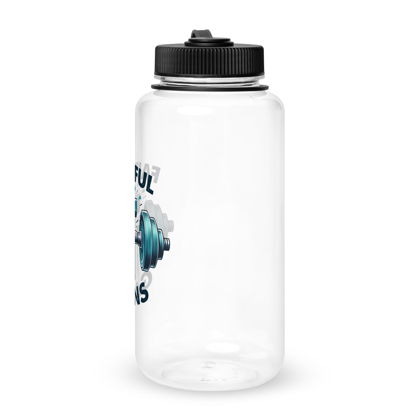 Faithful Gains Christian Wide mouth plastic water bottle