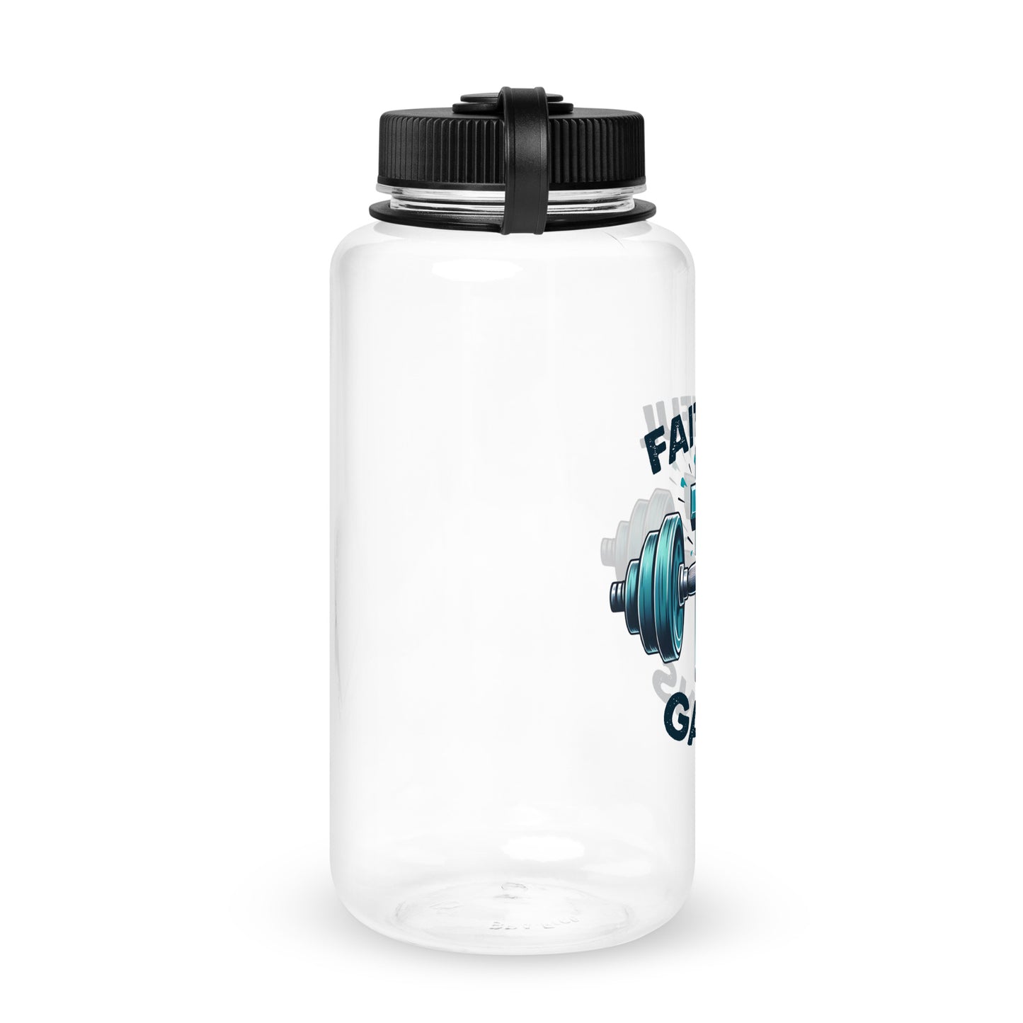 Faithful Gains Christian Wide mouth plastic water bottle