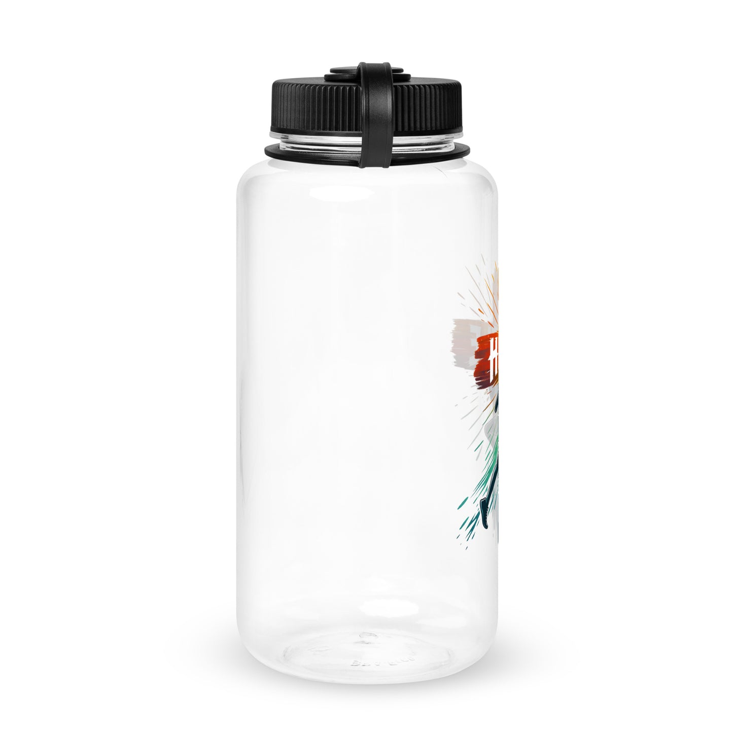 Holy Hustle Christian Wide mouth plastic water bottle