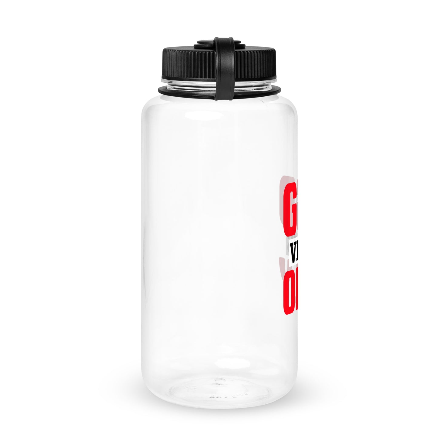 God Vibes Only Christian Wide mouth plastic water bottle