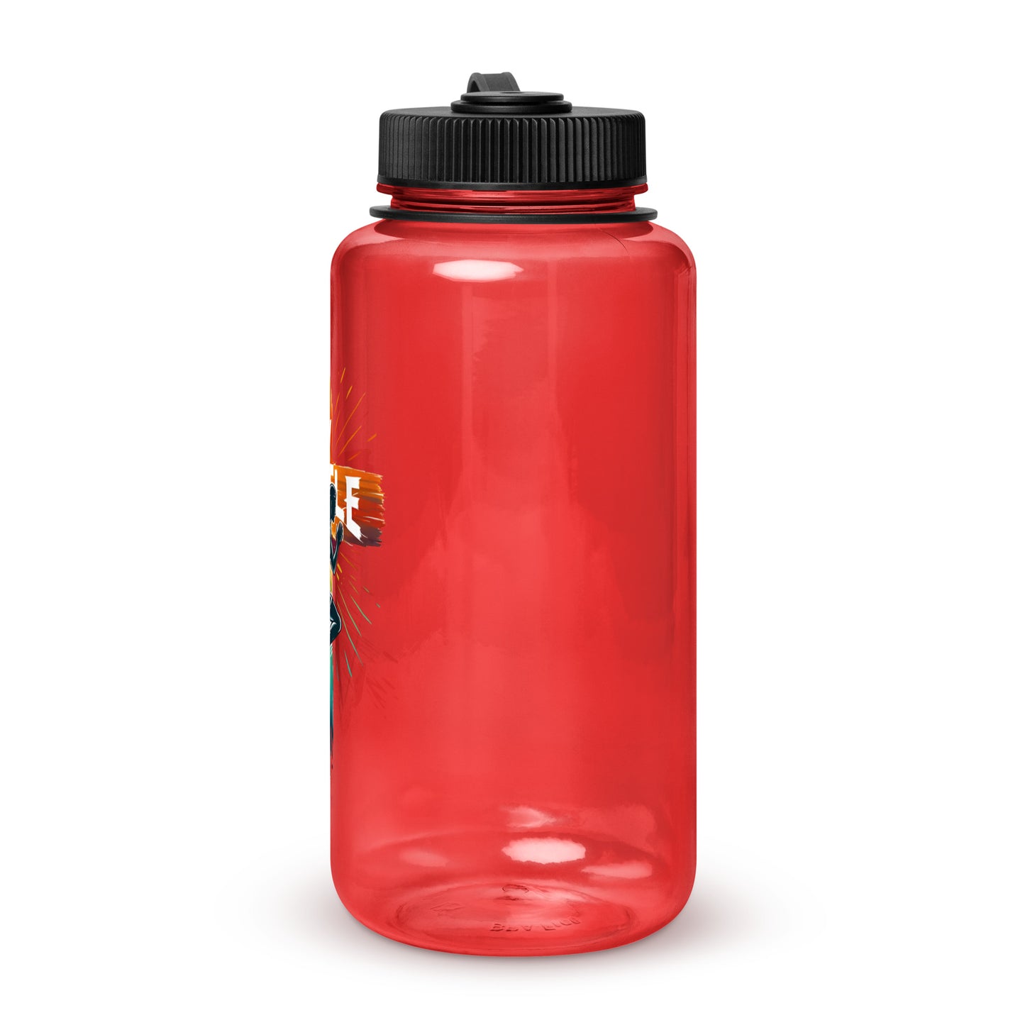 Holy Hustle Christian Wide mouth plastic water bottle