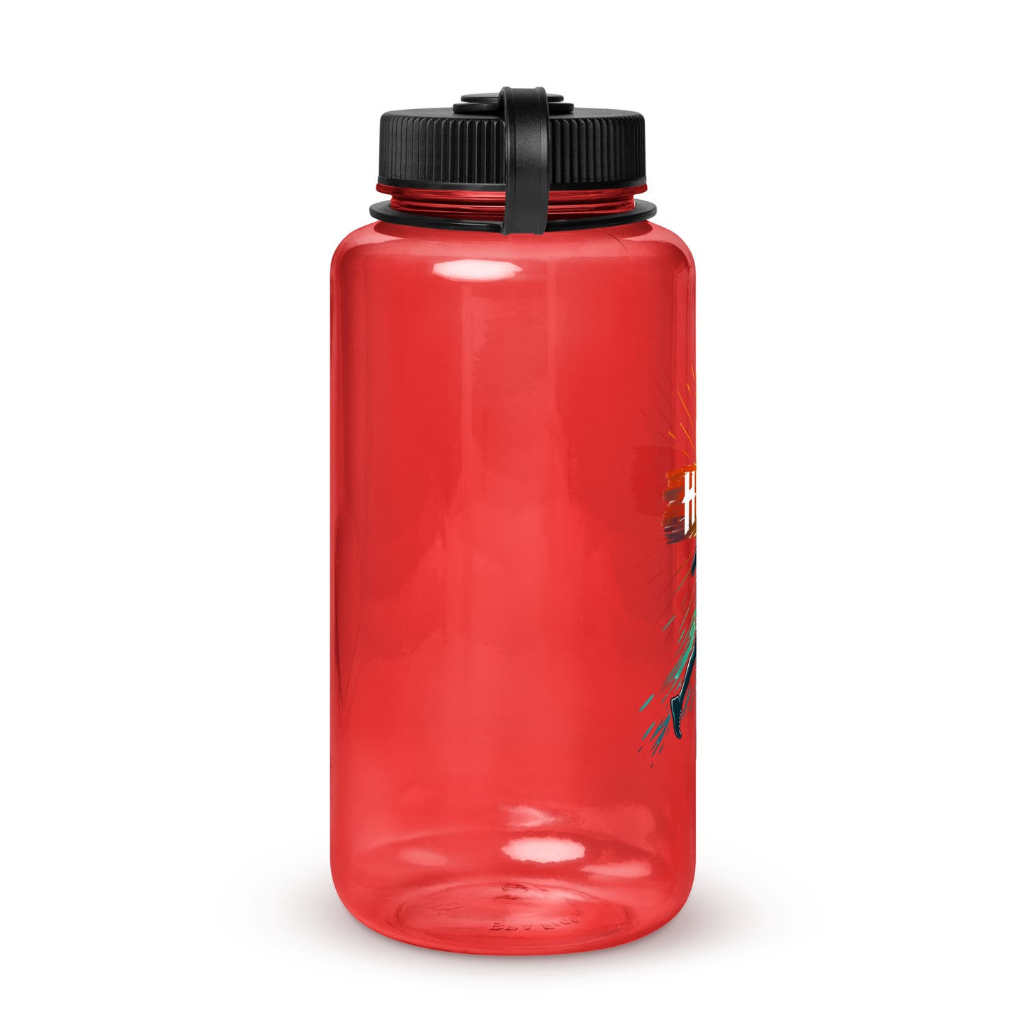 Holy Hustle Christian Wide mouth plastic water bottle